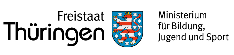 Logo Ministerium für Bildung, Jugend und Sport Thüringen 